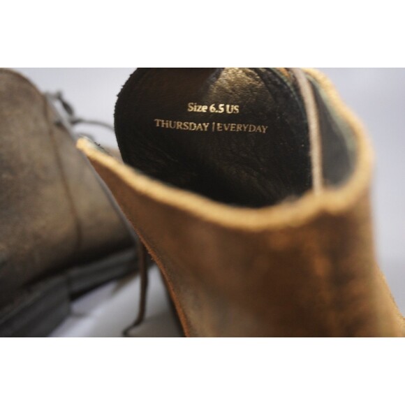 Thursday Boot Company  Scout Mocha Suede Chukka Ankle Distressed Boot Size 6.5 main image 5
